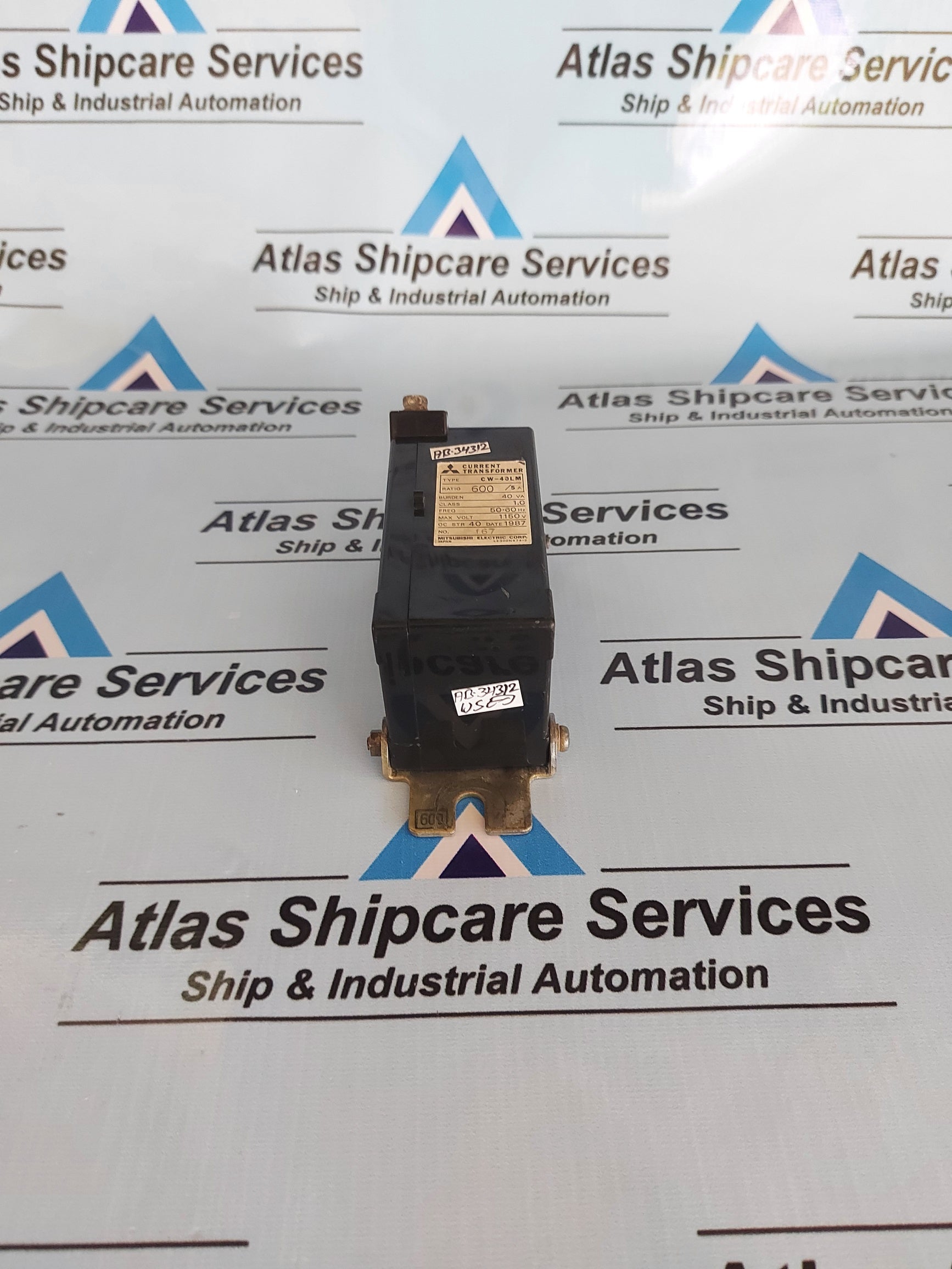 MITSUBISHI CE-40LM CURRENT TRANSFORMER 600/5A